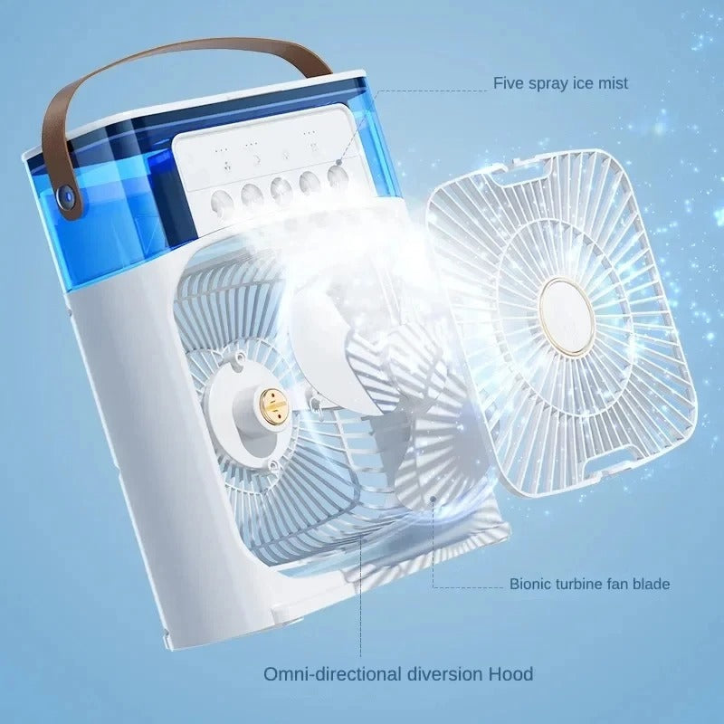 DealsMall.pk™ - 3 In 1 Air Humidifier Water Cooling Fan