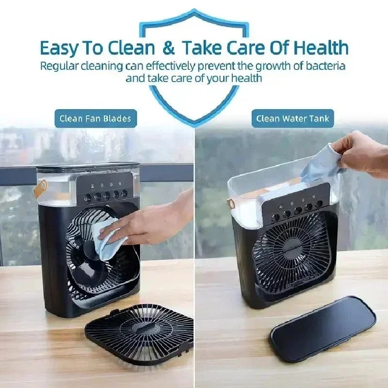 DealsMall.pk™ - 3 In 1 Air Humidifier Water Cooling Fan