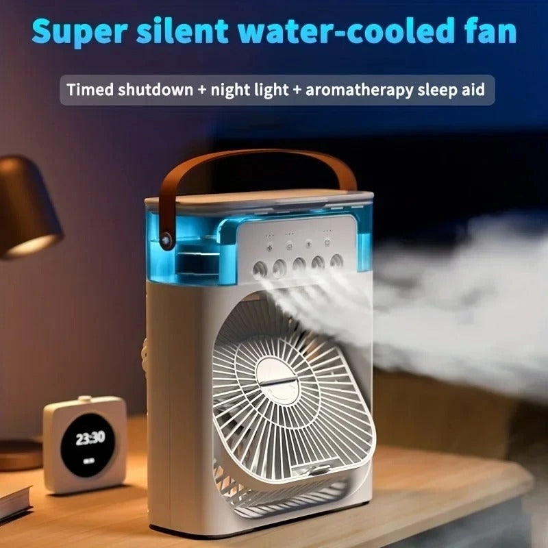 DealsMall.pk™ - 3 In 1 Air Humidifier Water Cooling Fan