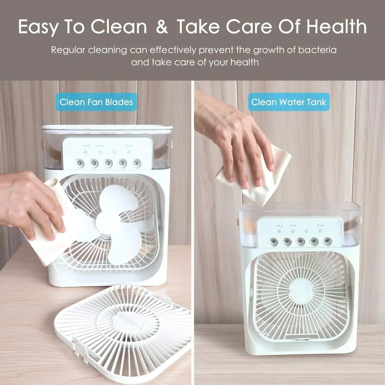 DealsMall.pk™ - 3 In 1 Air Humidifier Water Cooling Fan