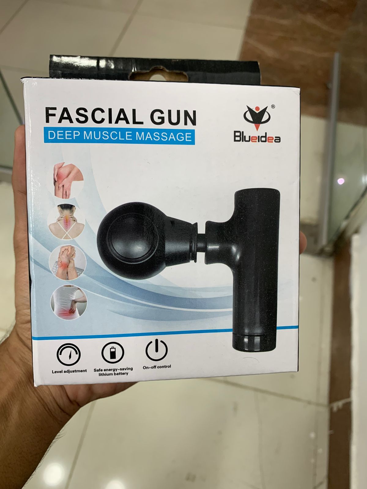 Mini Deep Tissue Massager, USB Charging, Lightweight Portable Percussion for Athletes, Noiseless Fitness equipment