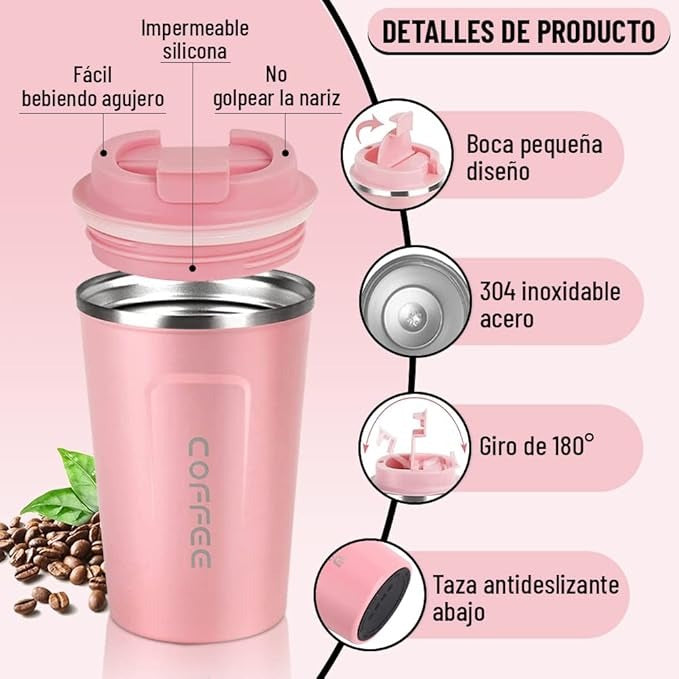 Stylish Coffee Cup – Leak-Proof, Durable & Perfect for Home, Office, or Travel