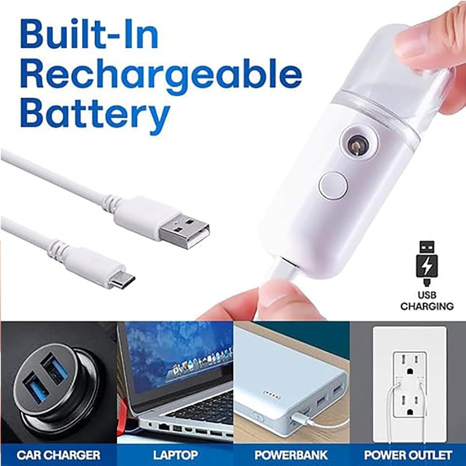 NanoGlow Hydrating Facial Mist Sprayer