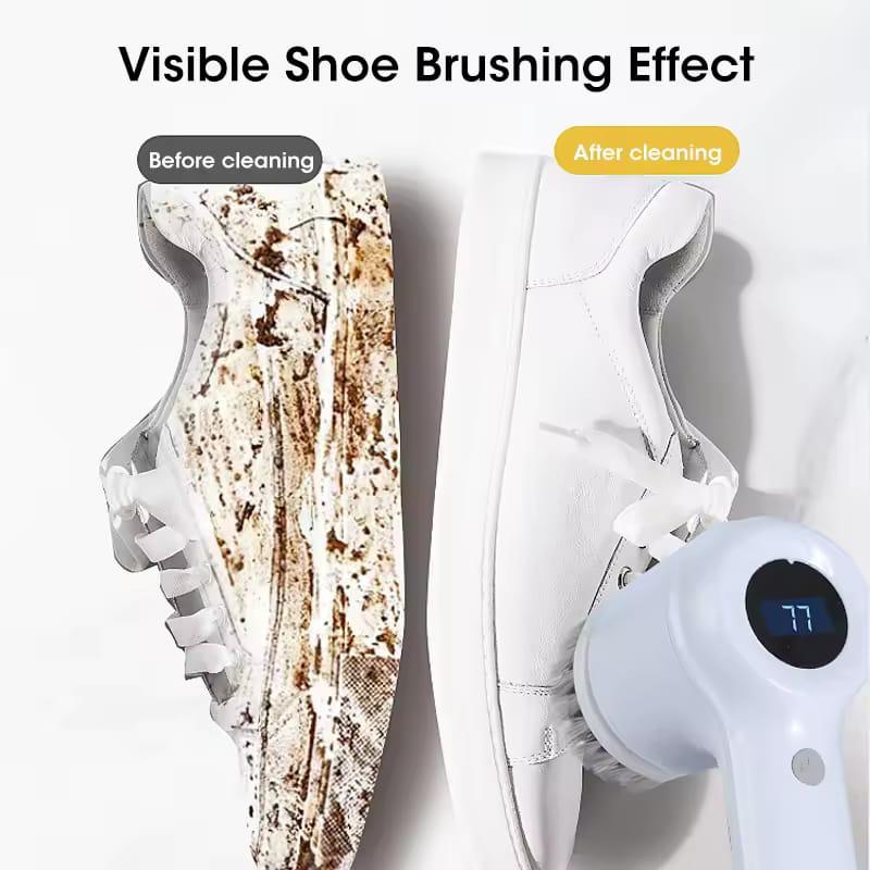 Wireless Handheld Electric Cleaning Brush Set