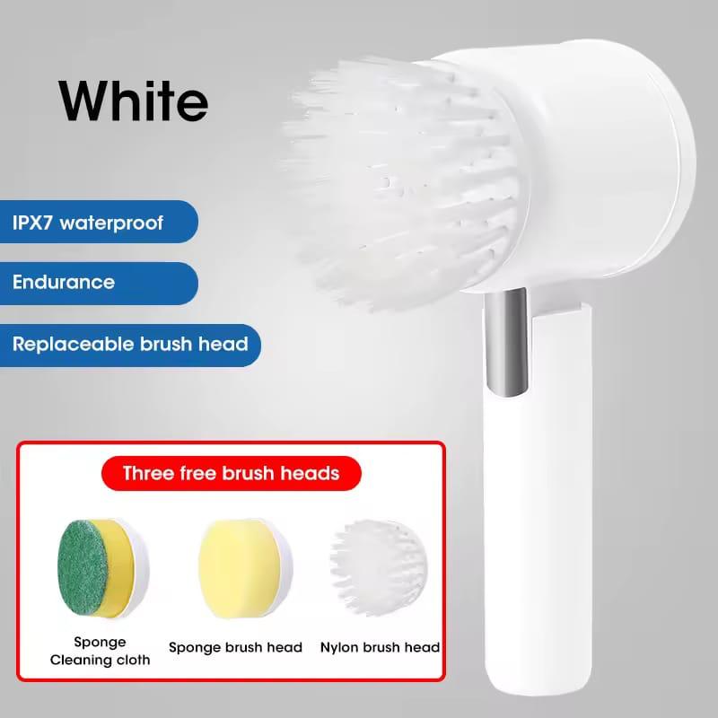 Wireless Handheld Electric Cleaning Brush Set