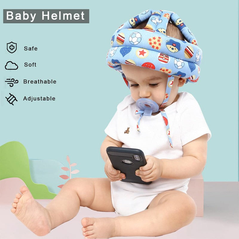 Cap Adjustable Baby Helmet for Crawling Walking