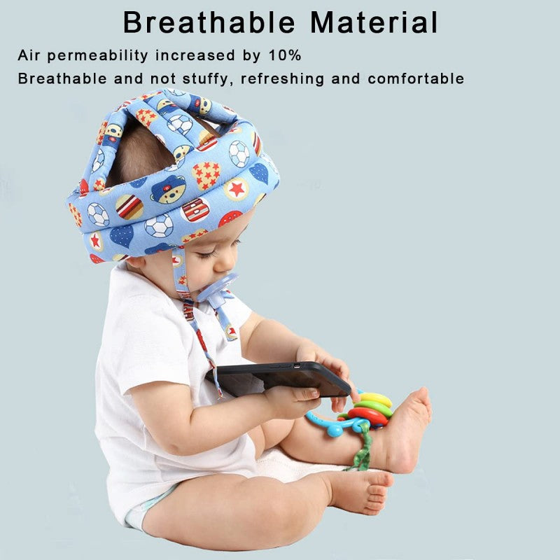 Cap Adjustable Baby Helmet for Crawling Walking