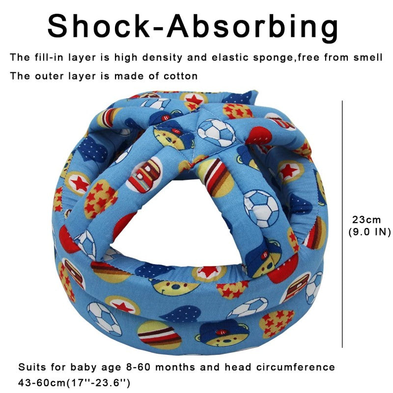 Cap Adjustable Baby Helmet for Crawling Walking