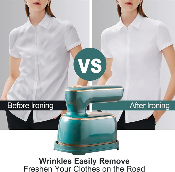 Portable Micro Steam Iron – Dual Mode Dry & Wet Ironing | Portable & Fast Heating